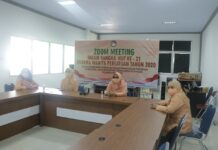 Pengurus DWP Lutim Ikuti Webinar HUT Ke-21 Dharma Wanita Sulsel