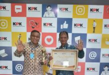 Hebat, Bupati Bone Kembali Terima Penghargaan Dari KPK