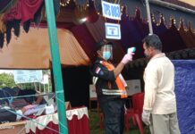 Hari Pencoblosan, TPS di Mangkutana Terapkan Protokol Kesehatan