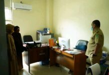 Hari Pertama Berkantor, Wabup Irwan Sidak Pegawai