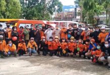 Peduli Bencana, Wabup Irwan Lepas Rombongan Tim Kemanusiaan Menuju Sulbar