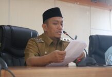 Wabup Irwan Pimpin Rapat Evaluasi Program PKPM