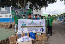 GP Ansor Luwu Timur Bantu Pesantren Cegah Covid19