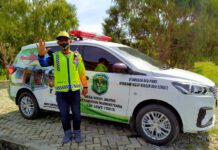 Antisipasi Penyebaran Covid-19, Pemdes Sindu Agung Patroli Keliling Kampung