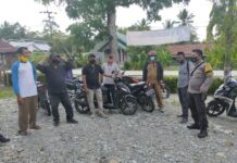 Bhabinkamtibmas Polsek Baebunta Bersama Kades Muktijaya Laksanakan Giat Sambang dan Penggalangan