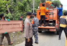 Polsek Malili Polres Luwu Timur Amankan Peti Yang Tak Bertuan