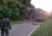 Pasca Gempa, Majene Kembali Dilanda Longsor