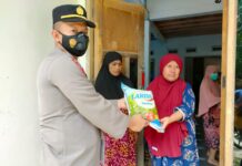 Polres Majene Kembali Salurkan Bantuan Untuk Korban Gempa