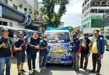 Meyrza Farid Arman Lepas Bantuan AMPI Sulsel Peduli Sulbar