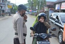 Tekan Penyebaran Covid-19, Polres Luwu Timur Gencarkan Operasi Yustisi