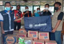 Ketua PDM Lutra Lepas Relawan MDMC Luwu Utara Kloter Pertama ke Sulbar