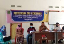 Gelar Musyawarah APBDesa Takkalala Lutra, Ketua BPD : Tahun Ini Tidak Ada Pekerjaan Fisik