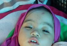 Dibawa Lari Saat Gempa, Bayi Ini Sakit dan Belum Tersentuh Obat di Pengungsian
