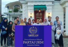 Inisiator Partai UKM Sumsel Menggelar Rapat Koordinasi