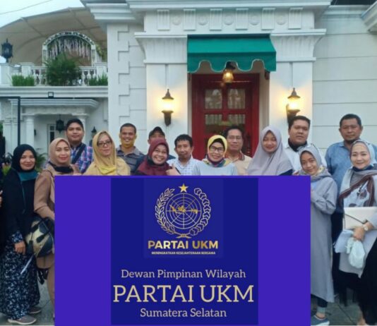 Inisiator Partai UKM Sumsel Menggelar Rapat Koordinasi
