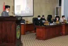 Paripurna DPRD Usulkan Pemberhentian Wakil Bupati Luwu Timur Masa Bakti 2016-2021
