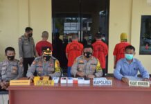 Polres Luwu Timur Gelar Press Release Beberapa Kasus Tindak Pidana Pencurian