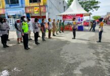 Bersama TNI, Pemda dan Komunitas Rumah Bola, Polres Luwu Utara Bentuk Posko Penegakan Protkes