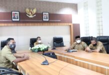 Optimalkan Perizinan Berusaha, Plh. Bupati Luwu Timur Ikuti Rakor Virtual OSS