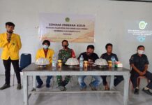 Pemdes Sassa Hadiri Seminar Program Kerja Mahasiswa KKN Tematik Universitas Cokroaminoto Palopo, Ini Pesannya !