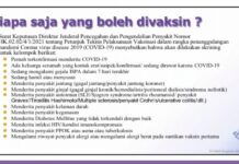 Siapa Saja Yang Boleh Divaksin ?
