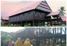 Bone Berduka, Rumah Adat Bola Soba Saoraja Kebakaran