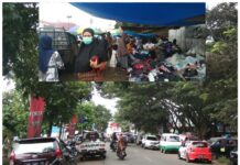Diduga Pungli, Area Parkiran Kendaraan Kembali Dikuasi PKL