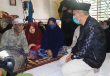 Melayat Dirumah Duka, Wabup Budiman Himbau Warga Tetap Patuhi Prokes
