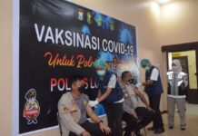 Hari Ini Giliran Personel Polres Luwu Timur Laksanakan Vaksin