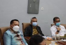Serius Tangani Covid-19, Pemkab Lutim Temui Para Pakar