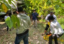 Penyidik Polres Lutim dan Lutra Olah TKP Diklatsar KPA yang Tewaskan Satu Peserta