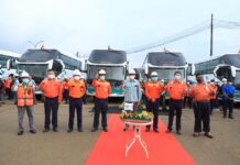 PT Vale Luncurkan Armada Bus Baru Karyawan