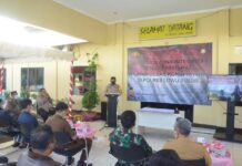 Polres Luwu Timur Mendeklarasikan Zona Integritas Menuju Predikat Wilayah Bebas Korupsi