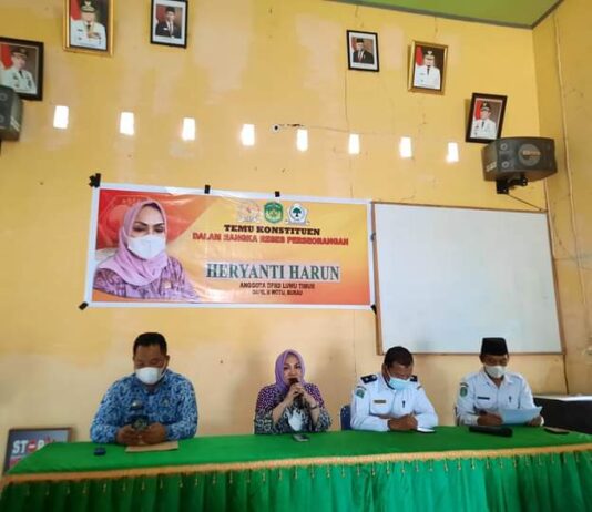 Heryanti Harun Serap Aspirasi Masyarakat di Desa Tarengge