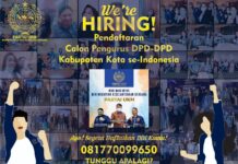 Sekjen Partai UKM : Ribuan Pelaku UMKM, Koperasi dan Pedagang Daftarkan Diri Nyatakan Bergabung