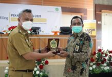 Pekan Panutan, Wabup Budiman Lapor SPT Tahunan Melalui E-Filing