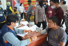 Polres Luwu Timur Jalani Vaksinasi Tahap II