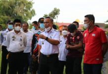 Dikunjungi Langsung Wakil Bupati, Manager Tim Praporprov Lutim Ucapkan Terima Kasih