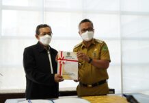 Serahkan LKPD ke BPK RI, Wabup Budiman Optimis Raih WTP