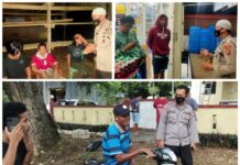 Perketat Prokes, Plt Polsek Bengo dan Jajaran Sosialisasi Kepada Masyarakat