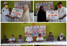 Pemdes Selli Salurkan BLT Desa Tahap Awal, H. Saharuddin : Tolong Dimanfaatkan Sebaik Mungkin