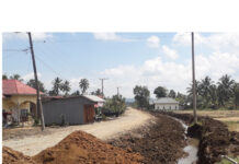 Proyek Jalan Nasional Koppe Taccipi Digarap, Spanduk Anggota DPR RI Fraksi PPP Terpajang