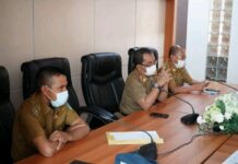 Sekda Ikuti Sosialisasi MCP KPK RI Secara Virtual