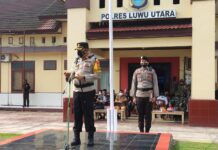 Pimpin Apel Gelar Pasukan Ops Keselamatan, Kapolres Lutra : Utamakan Faktor Keamanan dan Keselamatan