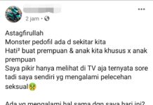 Pria Tak Dikenal Kembali Pamer Kelamin Didepan Wanita di Kalaena