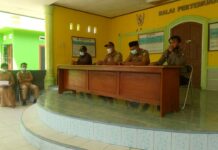 Sinergitas Polri dan Pemdes, Kapolsek Tomoni Timur Hadiri Pelantikan Anggota BPD Cendana Hitam
