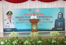 Bupati Harap TP-PKK dan Dekranasda Tingkatkan Etos Kerja dan Profesionalisme