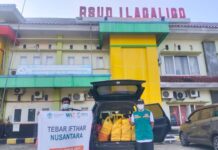 WIZ Luwu Timur Tebar Ifthar di RSUD I Lagaligo Wotu