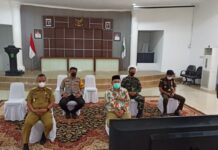 Bupati dan Forkopimda Rakor Dengan Presiden RI Bahas Pandemi dan Ekonomi