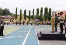 Bupati Luwu Timur Pimpin Apel Kebangsaan Tiga Pilar